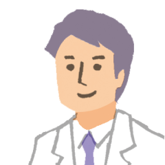 男性医師イラスト